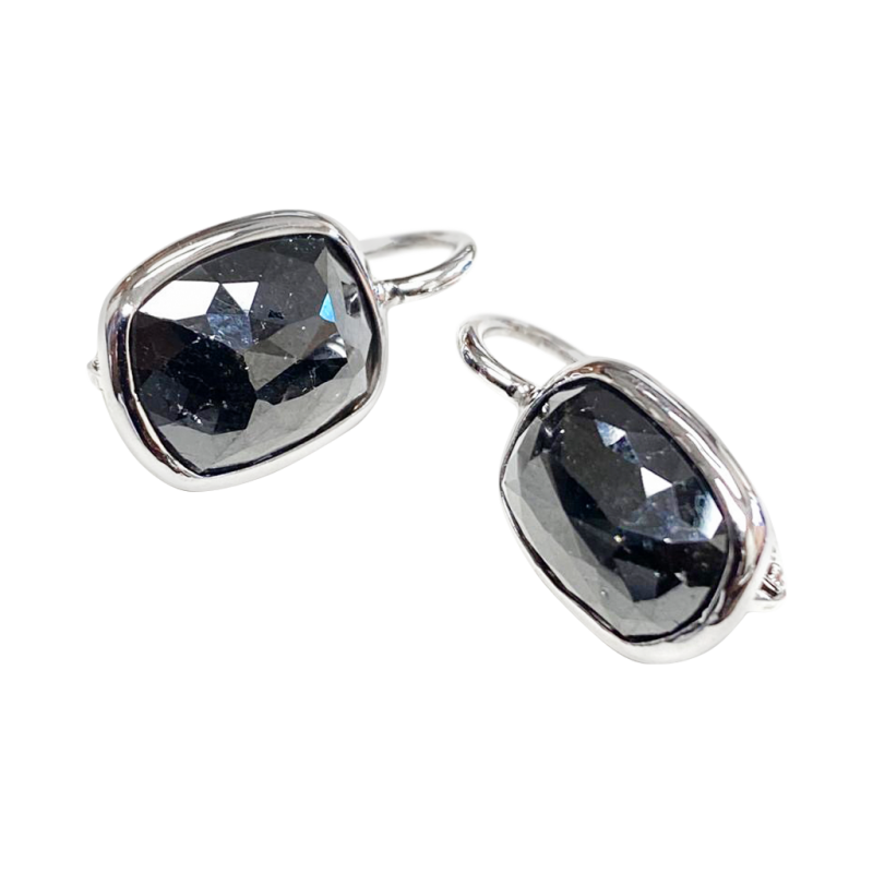 Black diamonds earrings for sale top